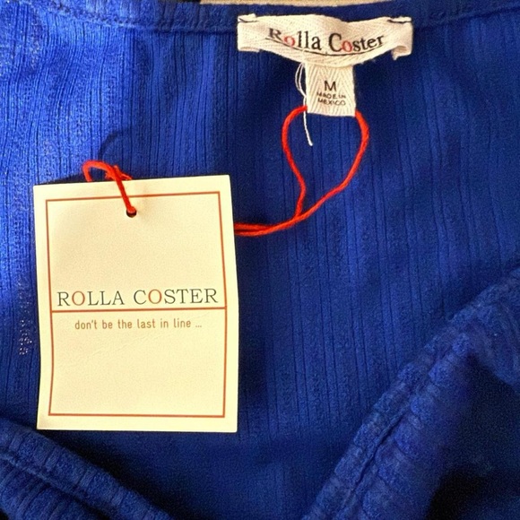 Rolla Coster Navy Ruched Mini Dress - Picture 4 of 4